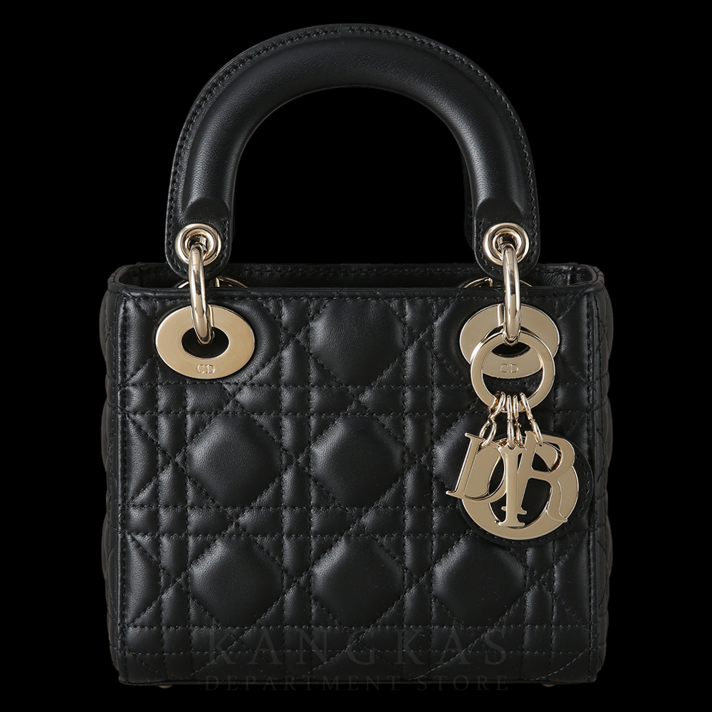 CHRISTIAN DIOR(USED)크리스찬디올 램스킨 레이디디올 미니 백